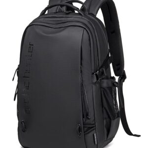 arctic hunter laptop backpack for men women 25l lightweight water resistant medium size casual backpack 15.6 inch laptop bag 5 pockets sleek for college office daypack