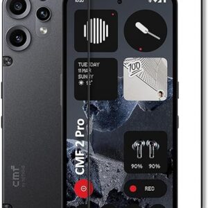 qsmqam advanced tempered glass compatible with nothing cmf phone 2/2 pro 5g with anti burst 9h hardness edge to edge coverage screen guard